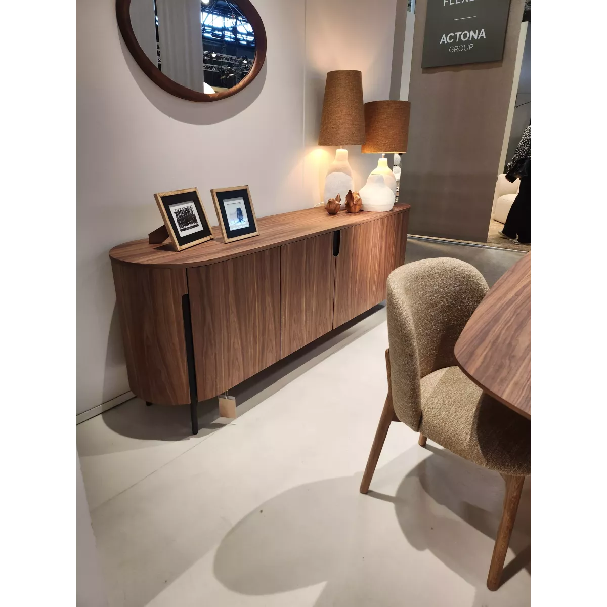 Bahut  Amandine Noyer 220cm