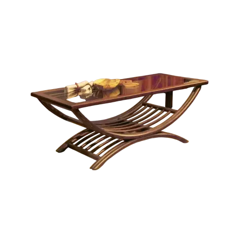 table basse en rotin