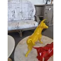 Sculpture Origami Taureau Rouge