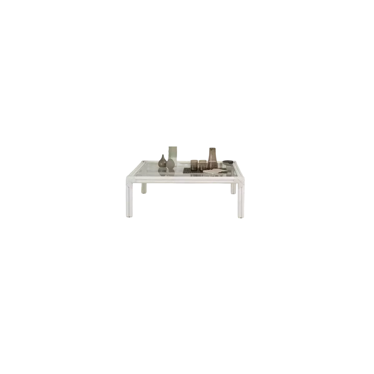 Table Basse Madrid Carrée Blanc