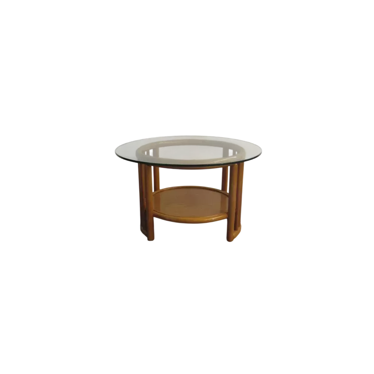 Table Basse Denvers Ronde Cannelle