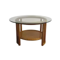 Table Basse Denvers Ronde Cannelle