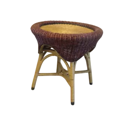 table basse en rotin