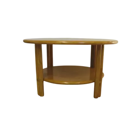 table basse en rotin ronde
