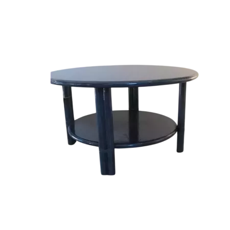 table basse en rotin ronde