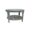 Table Basse en Rotin 77x77 Léon Mare