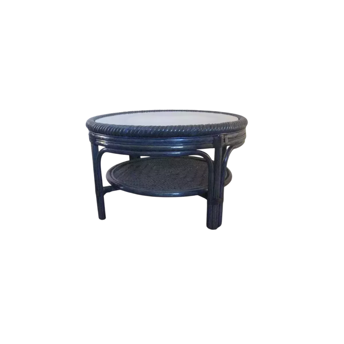 Table basse Padoue Bleu 80x80