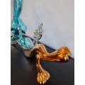 copie de Statue Bugs Bunny Bleu/Argent