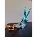 copie de Statue Bugs Bunny Bleu/Argent
