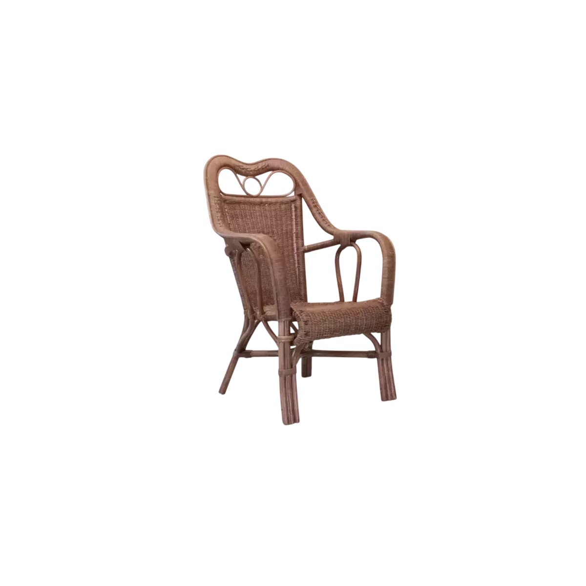 Fauteuil Haut Dossier Rosa Gris