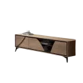 Meuble TV Circle en chêne 185 cm