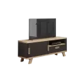 Meuble TV Sesame 150 cm Noir
