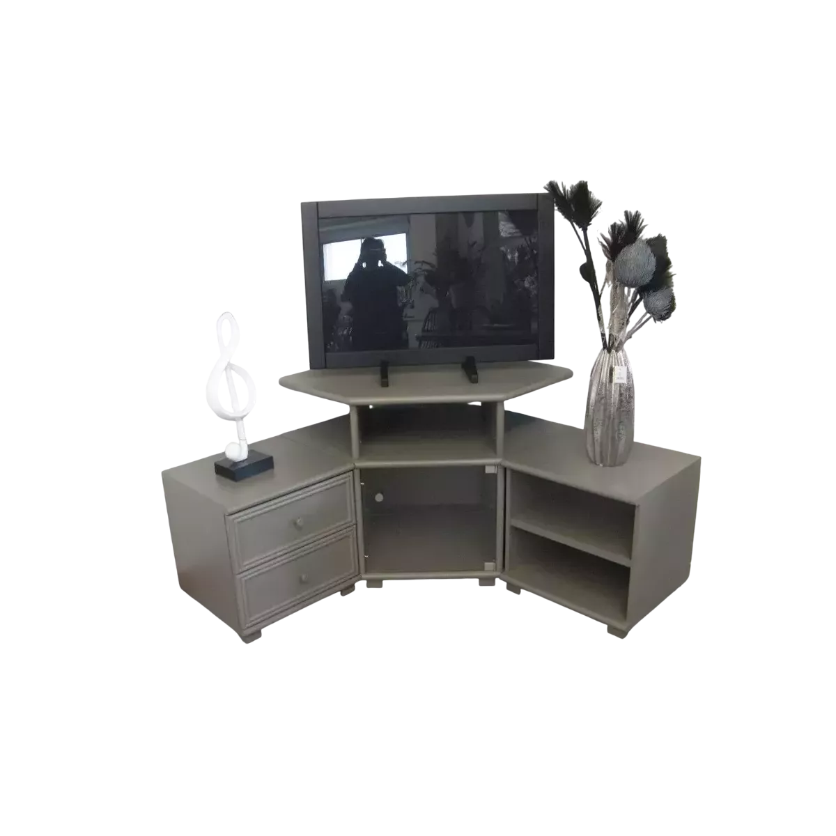 Composable TV Angle Taupe