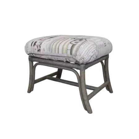 pouf en rotin