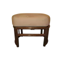Pouf Rotin Leeds Marron