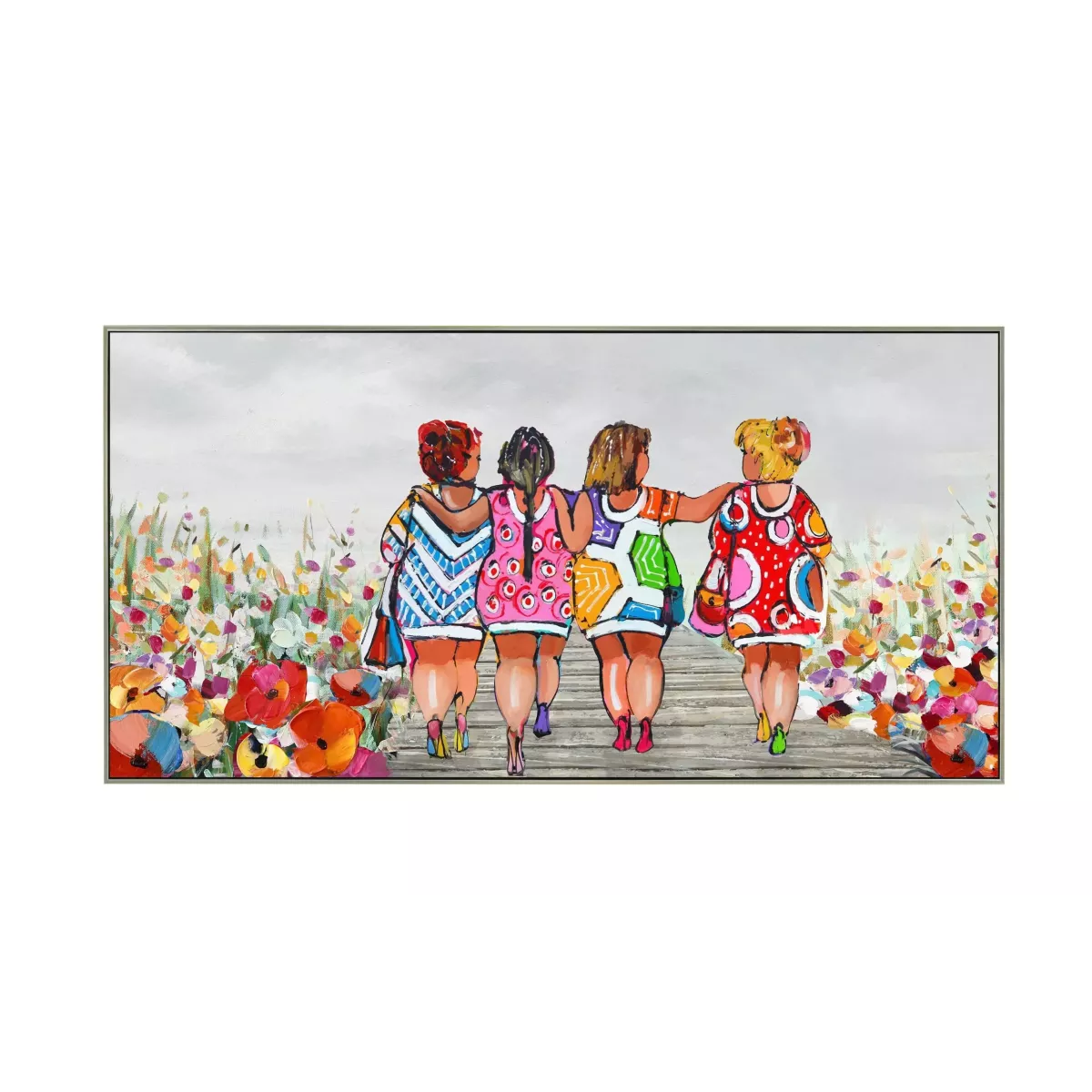 Tableau Femmes Ensemble 140x70