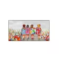 Tableau Femmes Ensemble 140x70