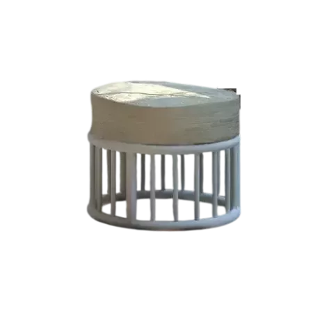 POUF EN ROTIN