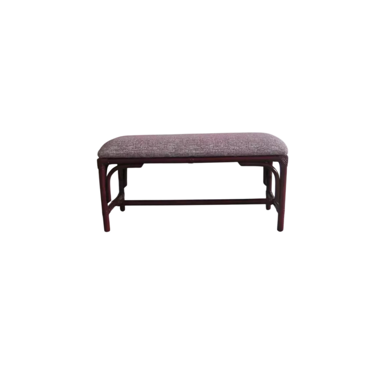 Pouf double en Rotin Sydney Prune