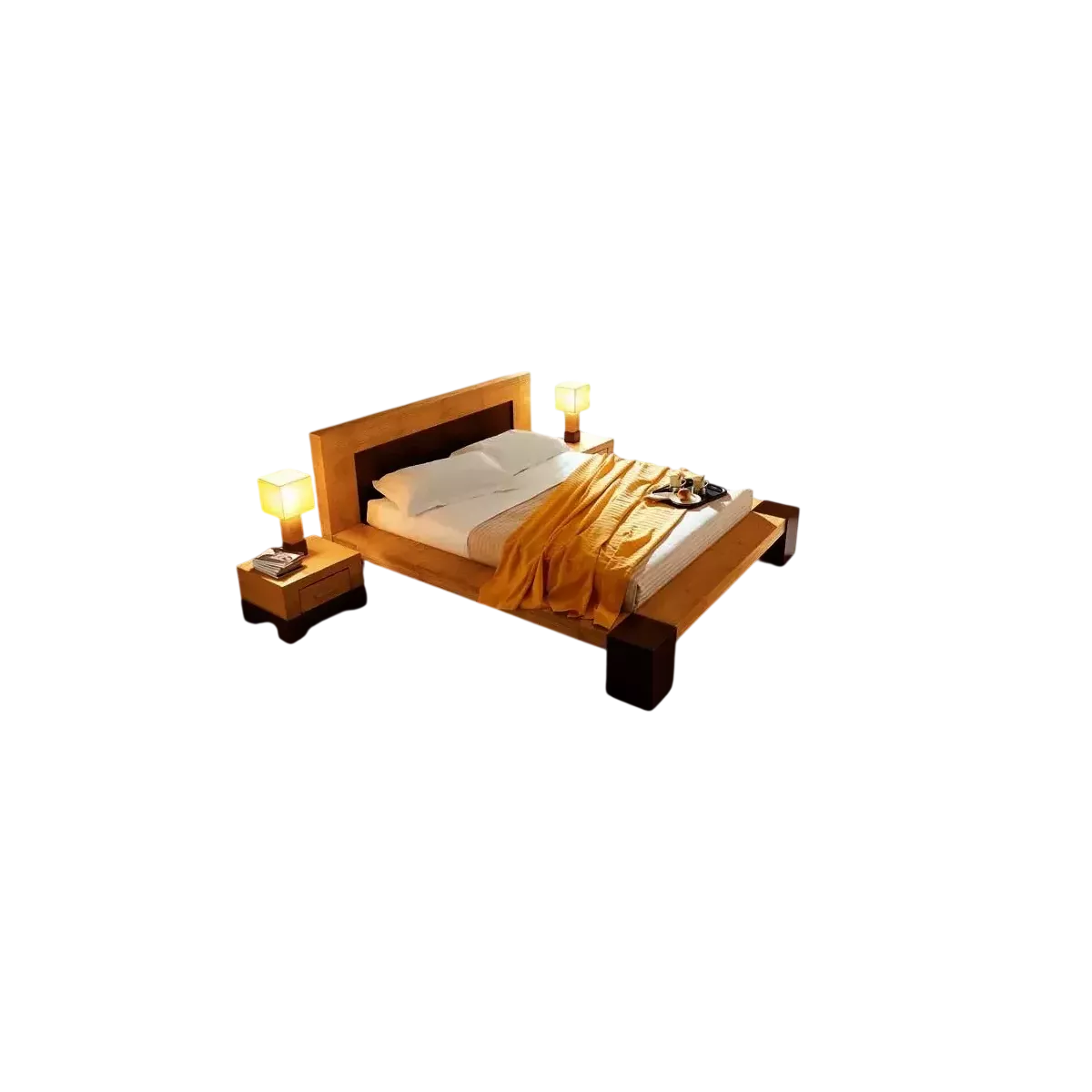Lit en Bambou 160x200