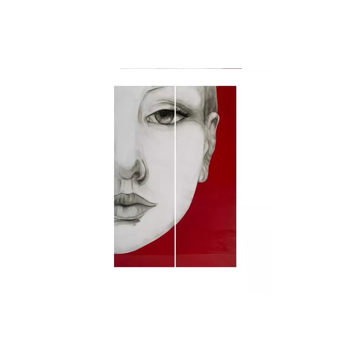 Tableau Regard 2x40 x 120