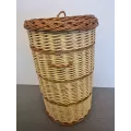 Panière à Linge Tresse Bicolore GM