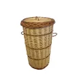 Panière à Linge Tresse Bicolore GM