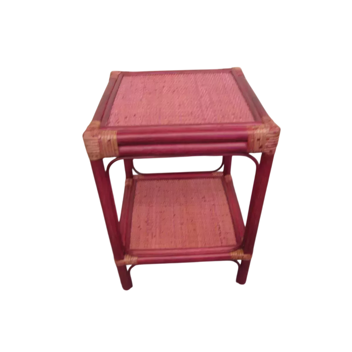 Bibus Rotin Carré 34x34 prune