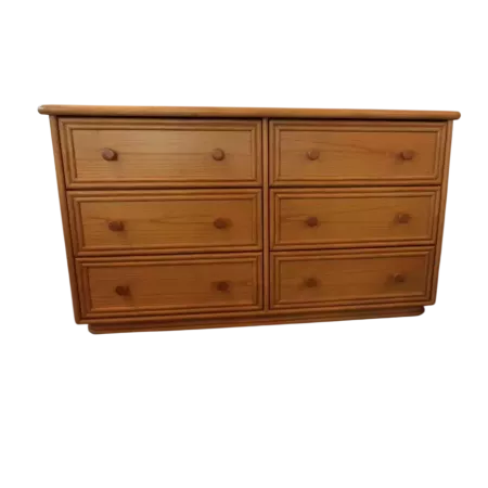 COMMODE EN ROTIN