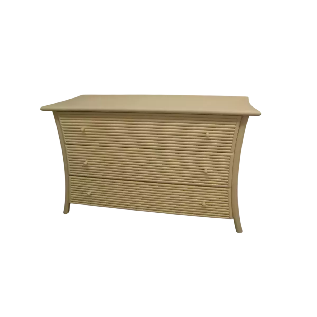 Commode Hanoï 3 Tiroirs Ivoire