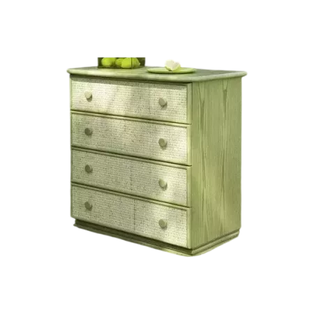 COMMODE EN ROTIN