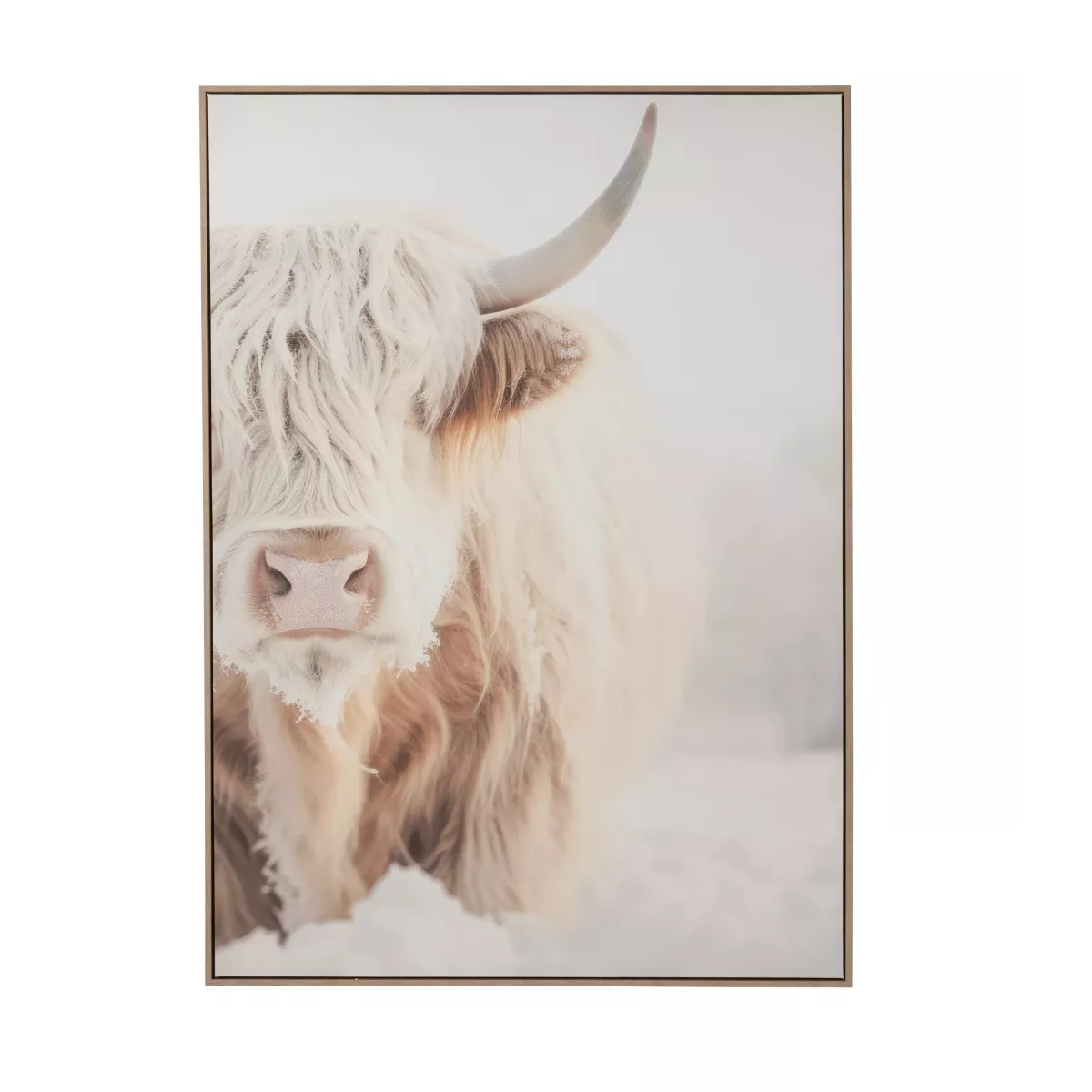 Tableau Tête de Yack 100x143