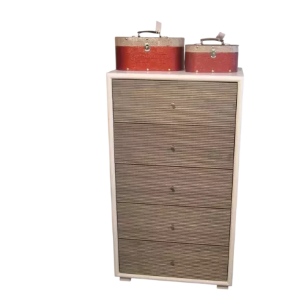 CHIFFONNIER EN ROTIN