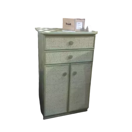 CHIFFONNIER EN ROTIN