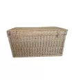Malle Osier Naturel  Couvercle Emboité 100x57