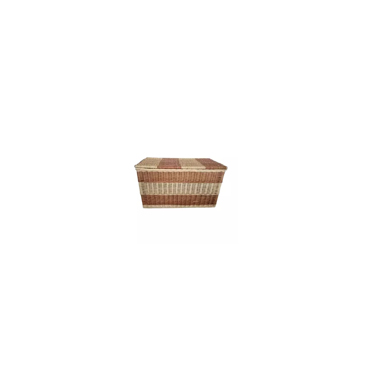 Malle Osier Bicolore 80 x 50 cm