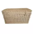 Malle Osier Naturel  Couvercle Emboité 80x45