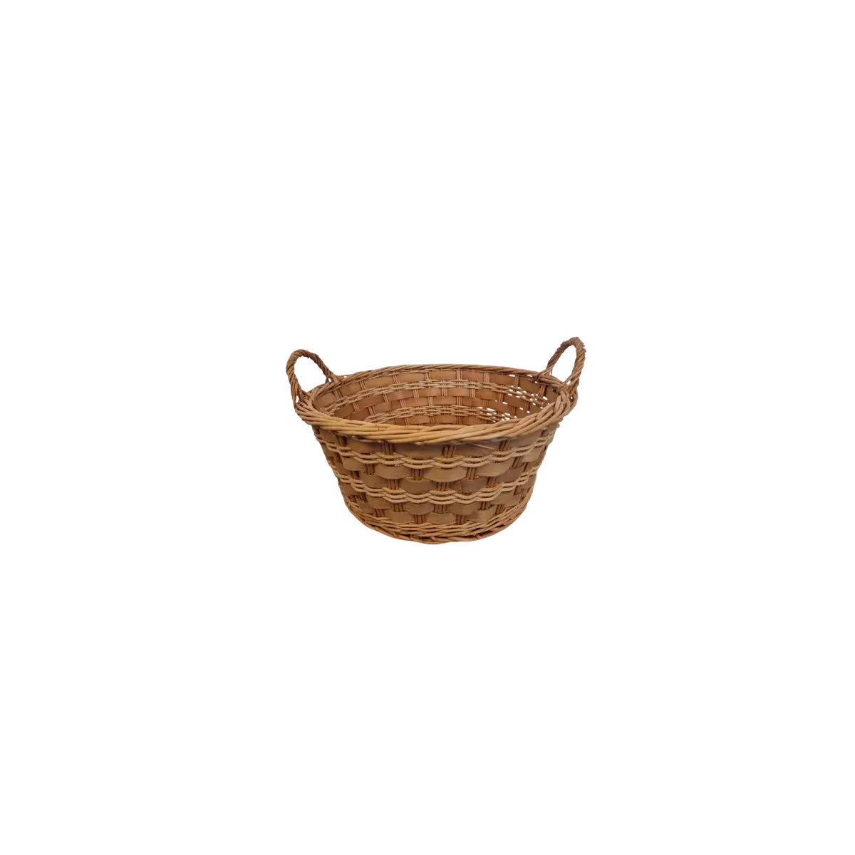 Corbeille Châtaigner Clair Ronde 42x42