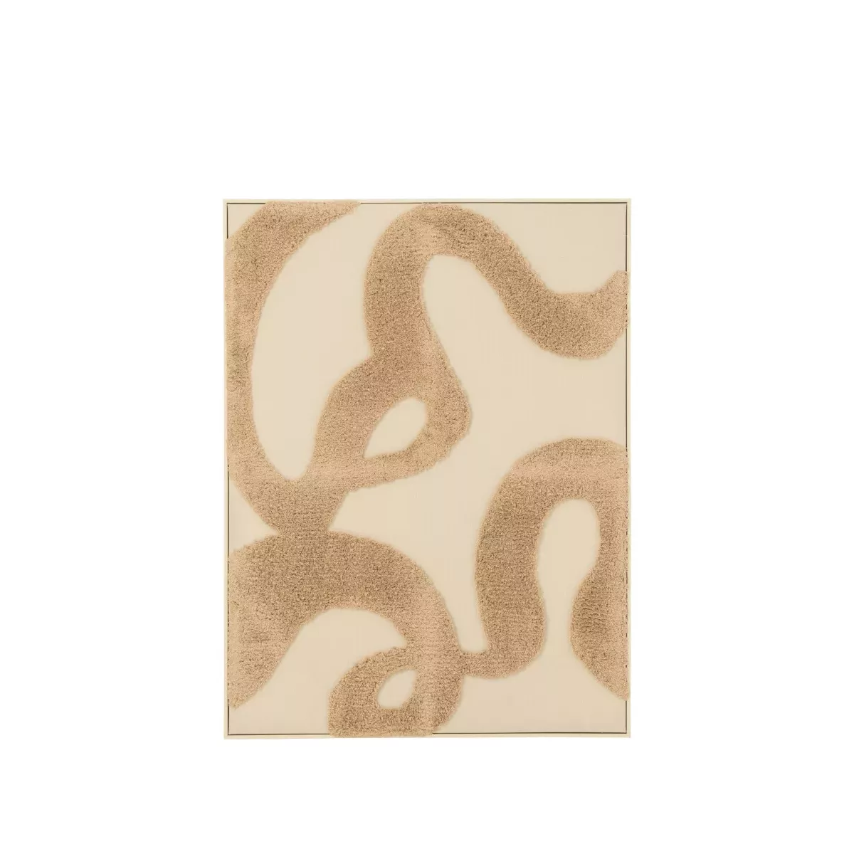 Tableau Tufté Beige 80x100