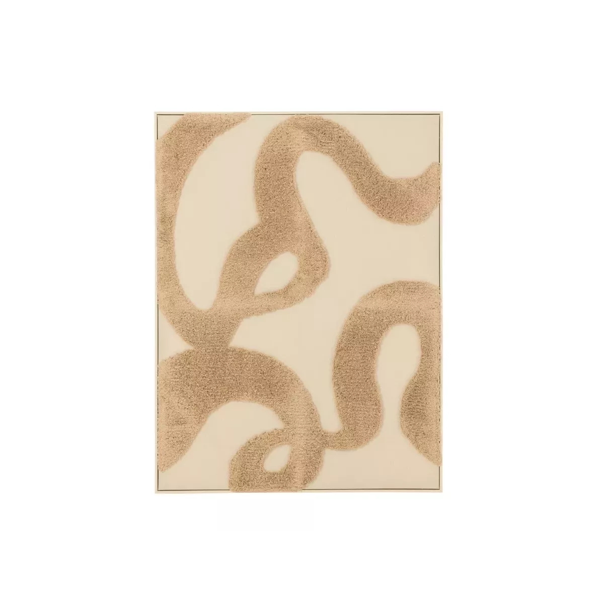 Tableau Tufté Beige 80x100