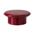 Table Basse Ruby Laquée Rouge 76x76