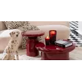Série de 2 Tables d'Appoint Ruby 50 et 45