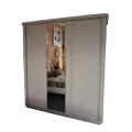 Armoire Tortola 3 portes Coulissantes Ivoire