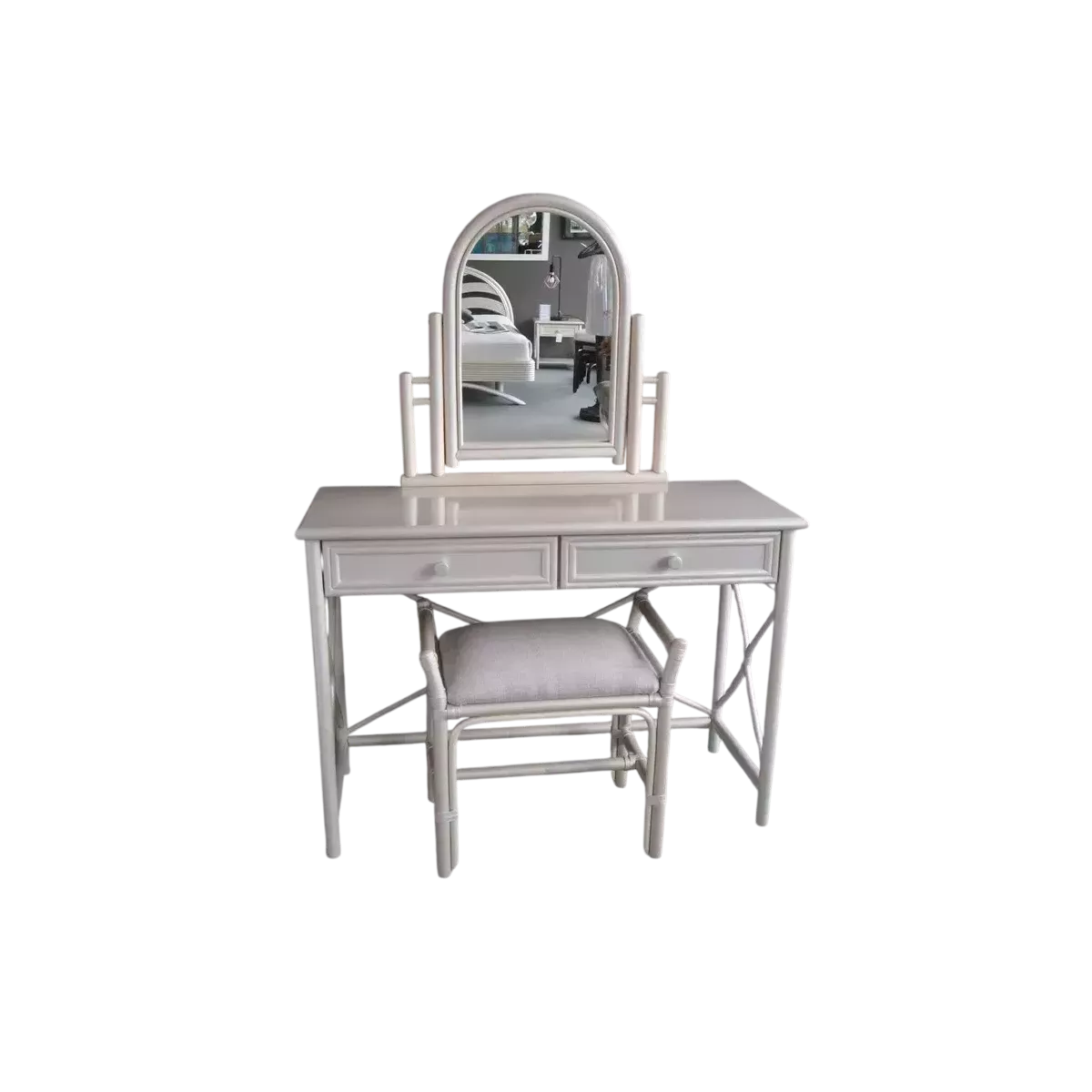 Coiffeuse Palmette Nacre