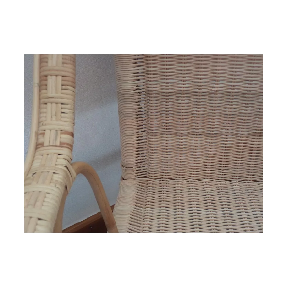 Fauteuil Grand Père Haut Dossier Naturel