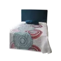 Tete de Lit en 160 Tissus Matelassé bleu