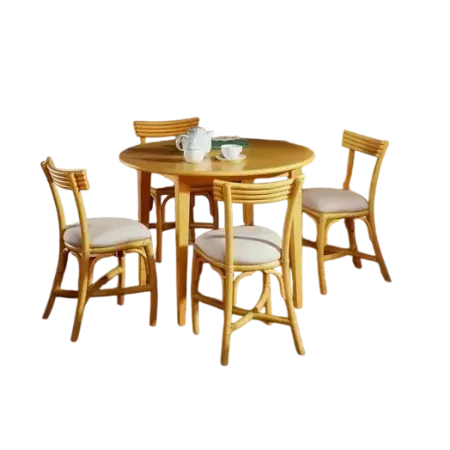 TABLE EN ROTIN