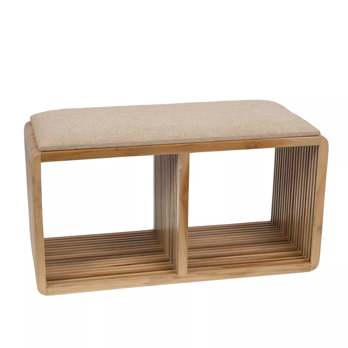 Banc Calopsite Teck 80 cm