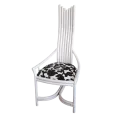 Chaise Design Rotin Blanc