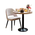 Chaise Joy Velours Beige